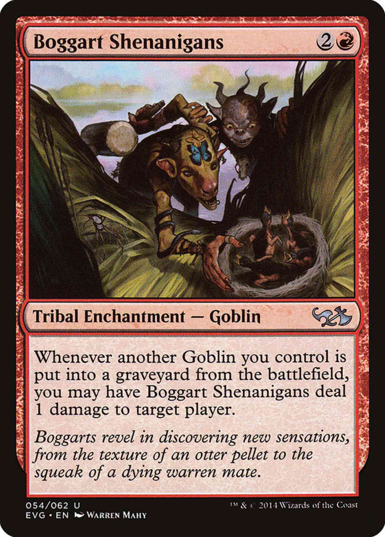 Boggart Shenanigans [54] [Duel Decks Anthology: Elves vs. Goblins] [Non-Foil]