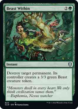 Beast Within [820] [Commander Legends: Battle for Baldur's Gate] [Non-Foil]