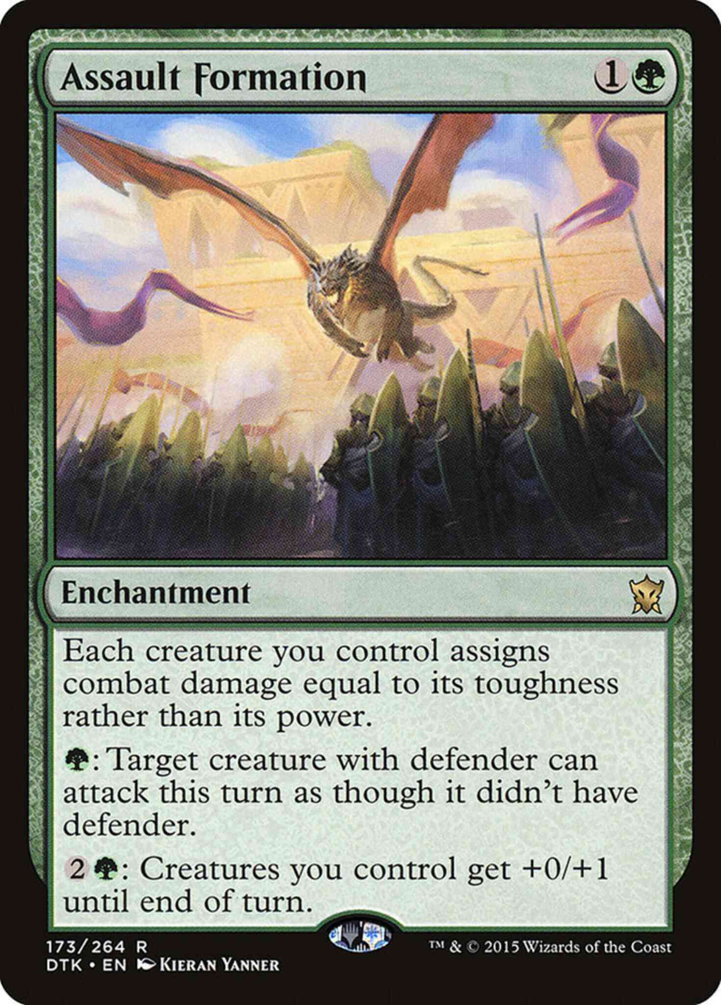 Assault Formation [173] [Dragons Of Tarkir] [Non-Foil]