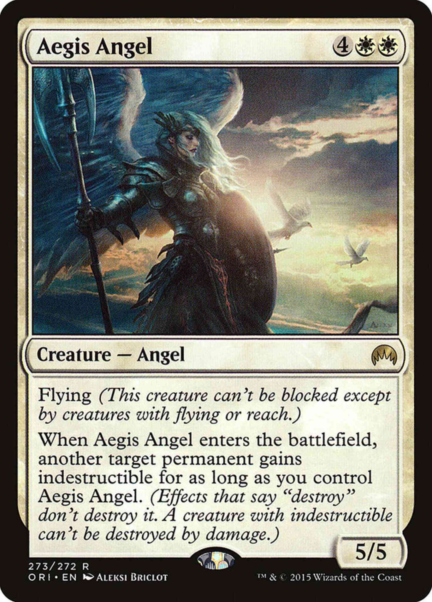 Aegis Angel [273] [Magic Origins] [Non-Foil]