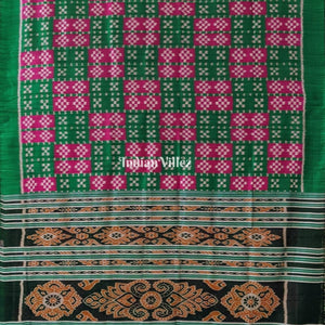 Green Purple Designer Pasapali Contemporary Silk Saree