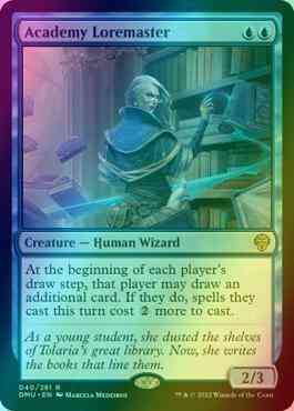 Academy Loremaster [40] [Dominaria United] [Foil]