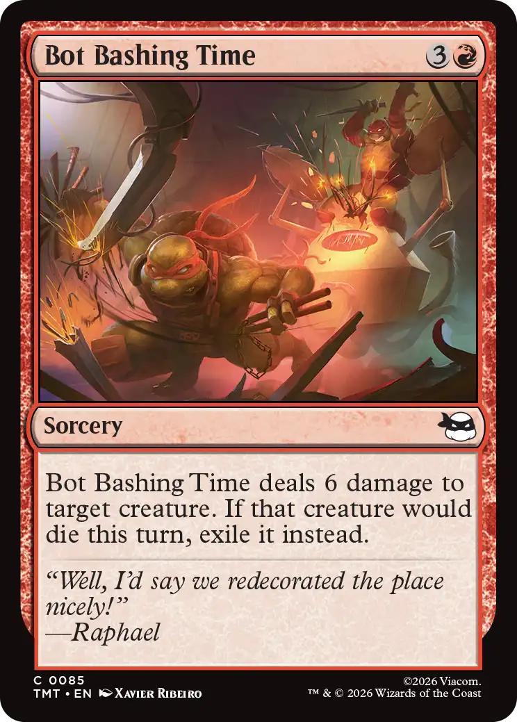 Bot Bashing Time [85] [Teenage Mutant Ninja Turtles] [Non-Foil]
