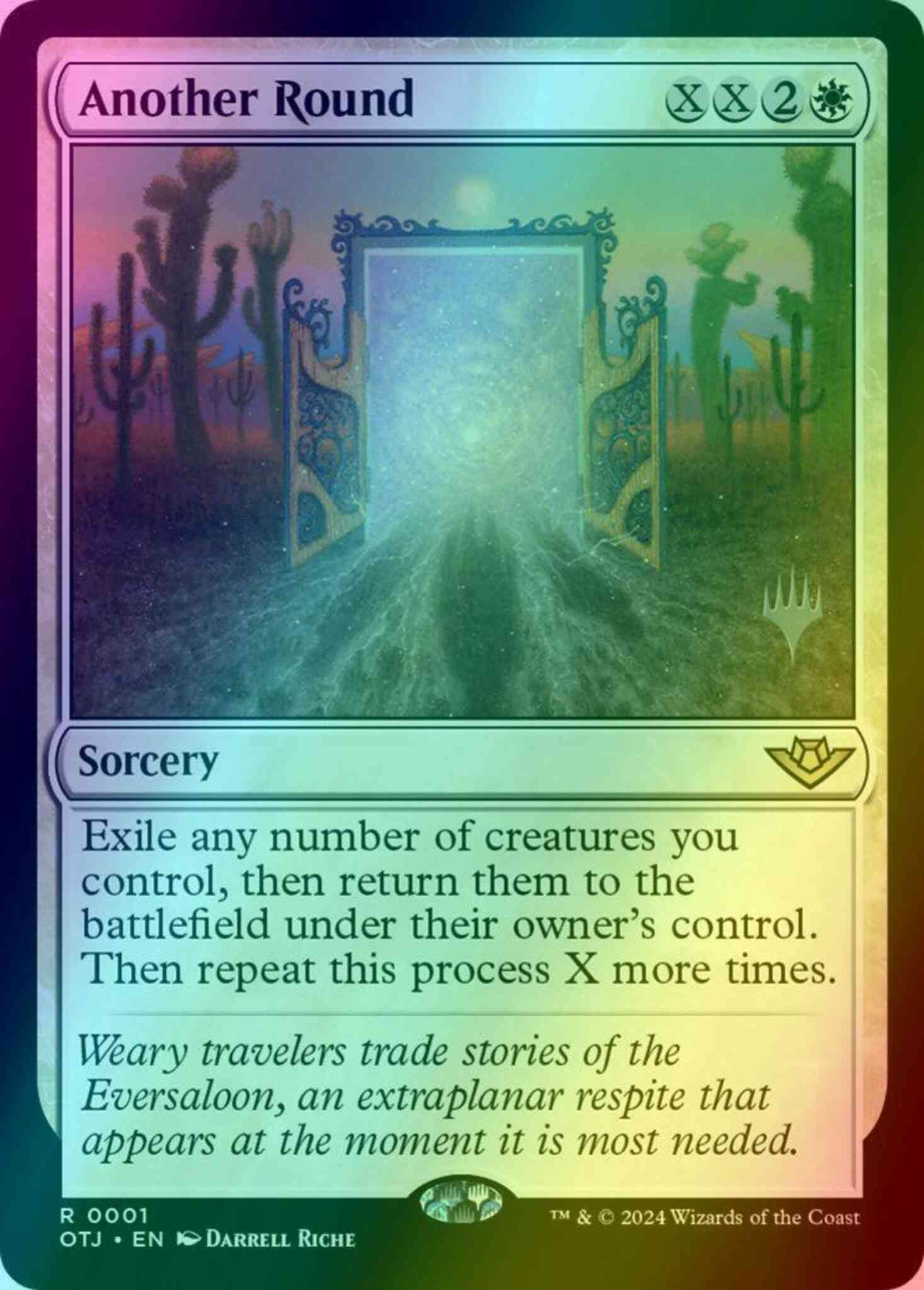 Another Round [1p] [Promo Pack] [Outlaws of Thunder Junction: Promos] [Foil]