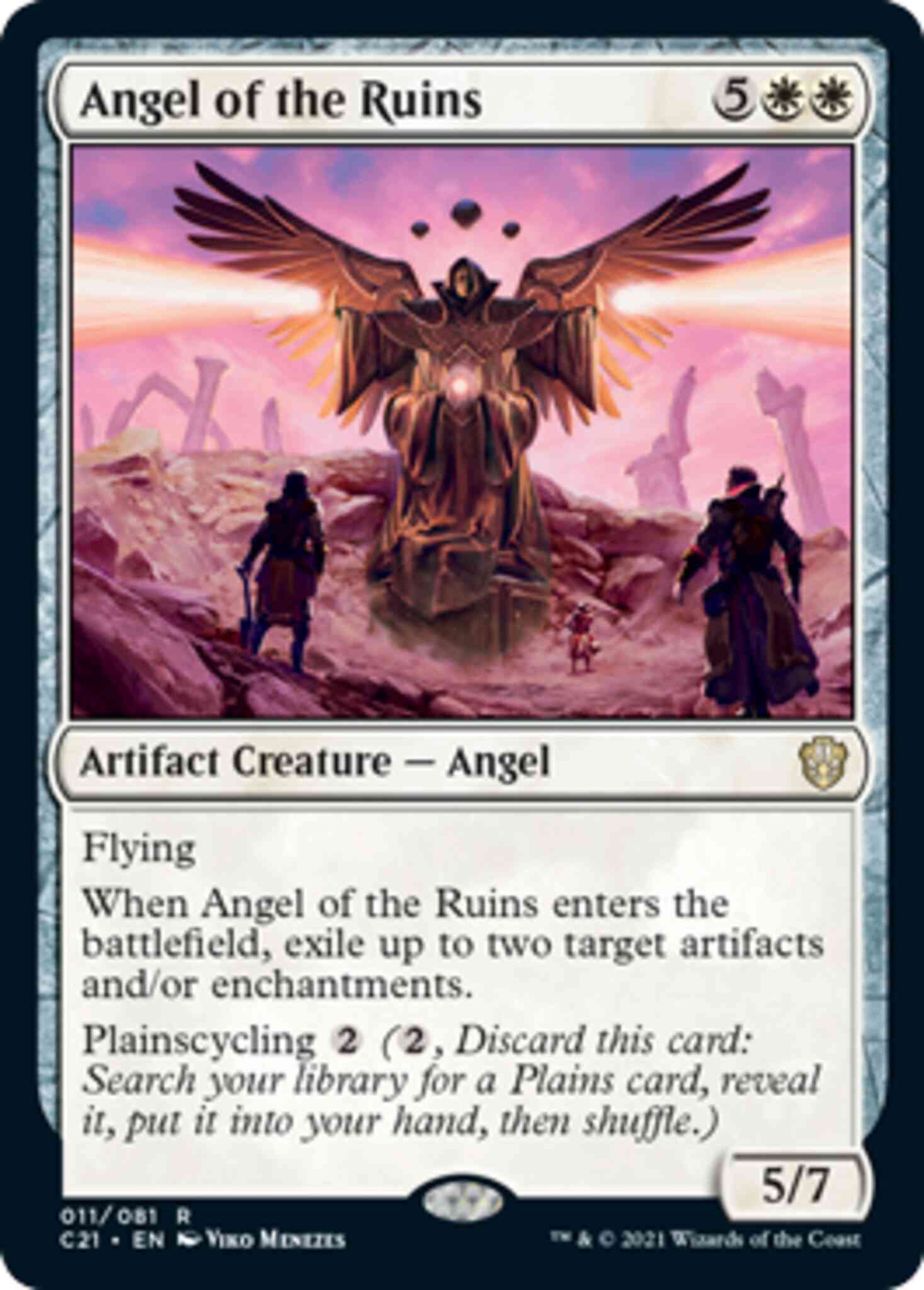 Angel of the Ruins [11] [Commander 2021] [Non-Foil]