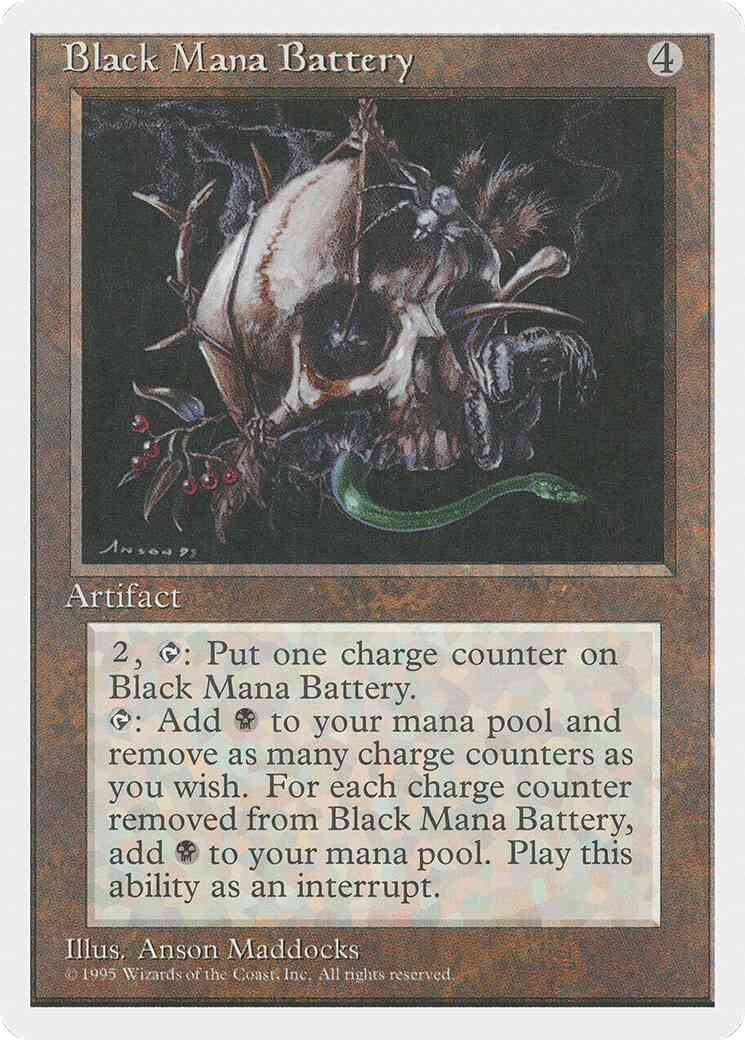 Black Mana Battery [298] [Fourth Edition] [Non-Foil]