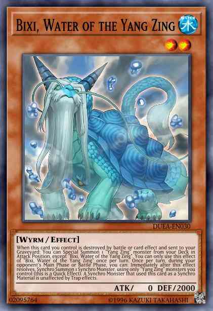 Bixi, Water of the Yang Zing - DUEA-EN030 - Super Rare - 1st Edition