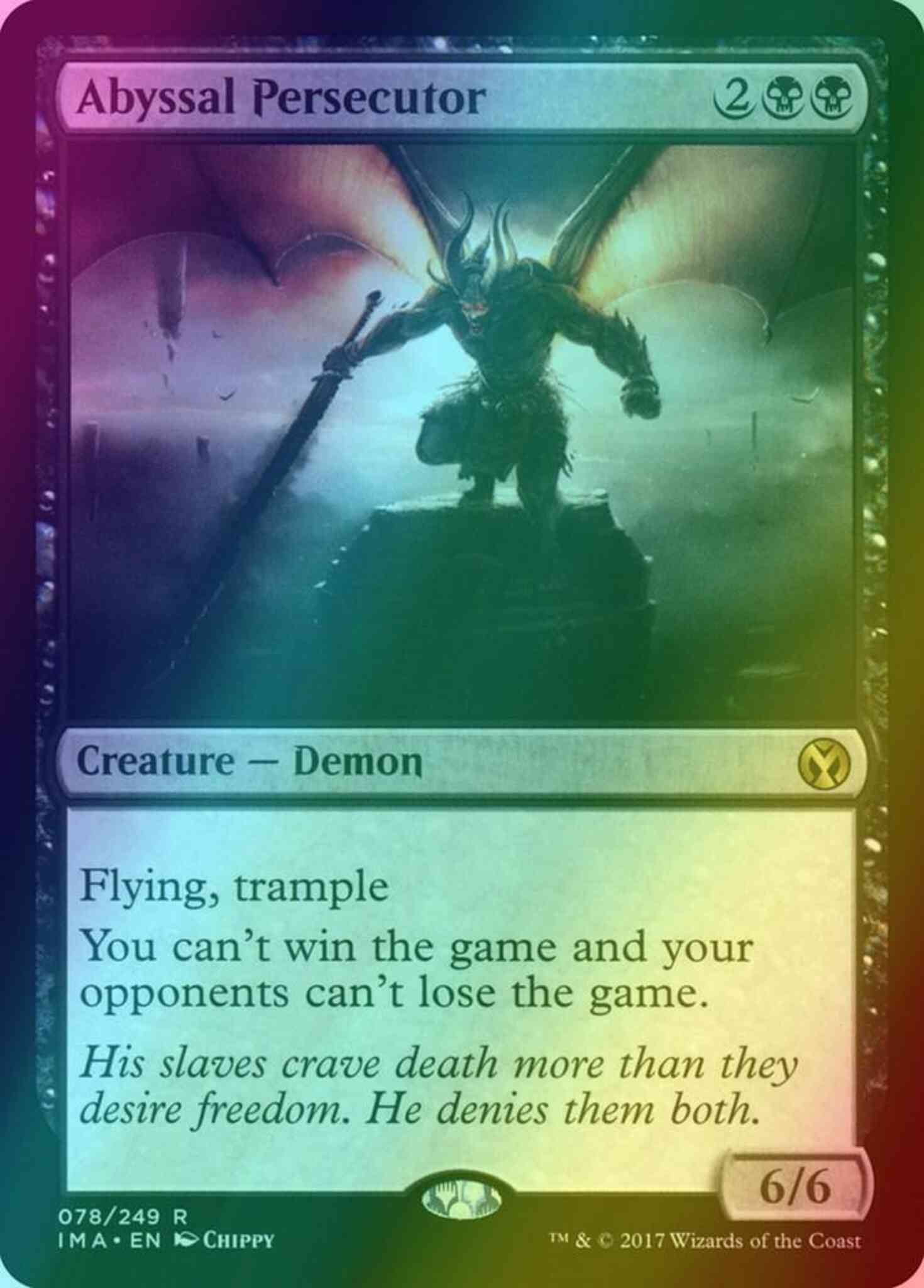 Abyssal Persecutor [78] [Iconic Masters] [Foil]