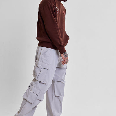 Legends Unchained Brown Embroidered Hoodie