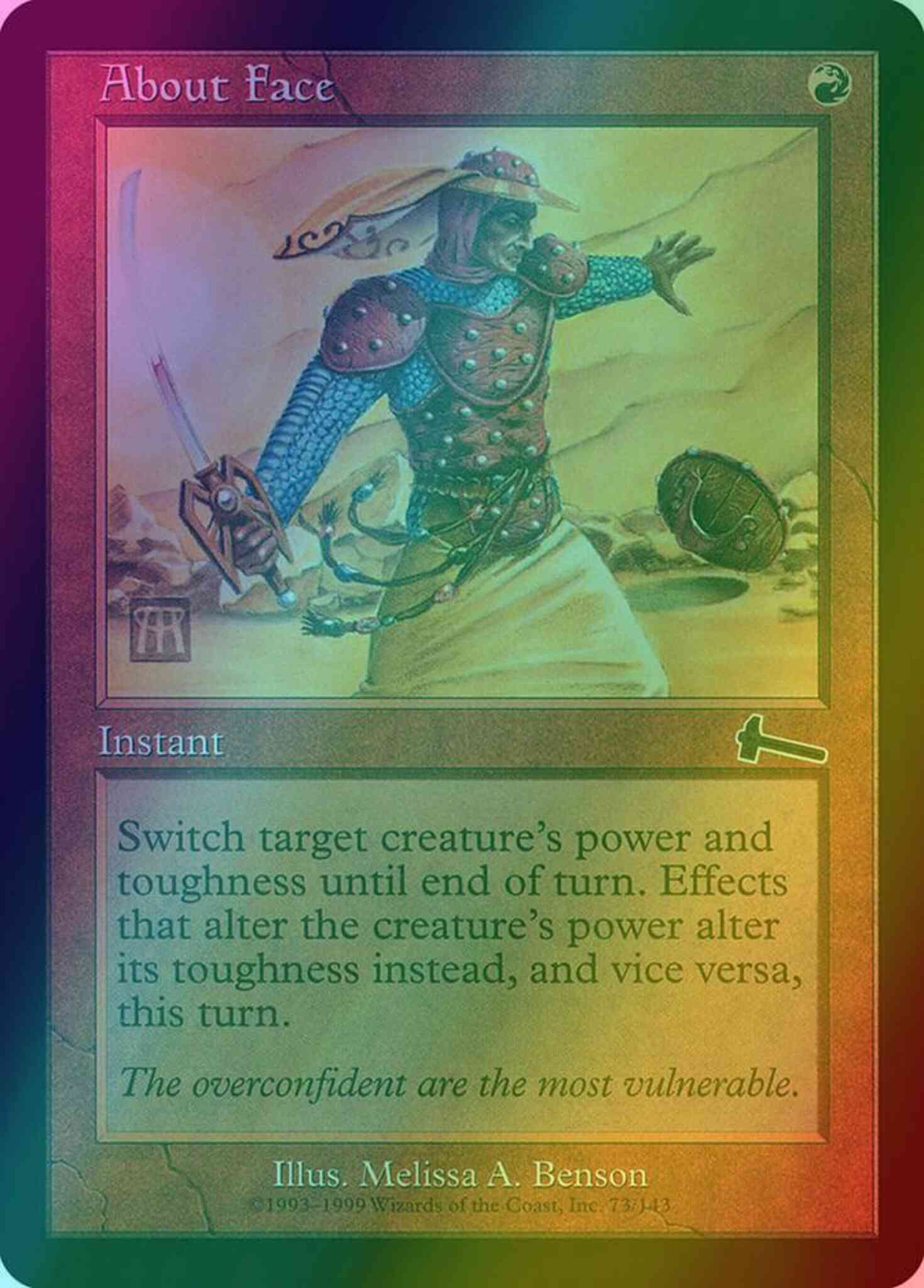 About Face [73] [Urza's Legacy] [Foil]