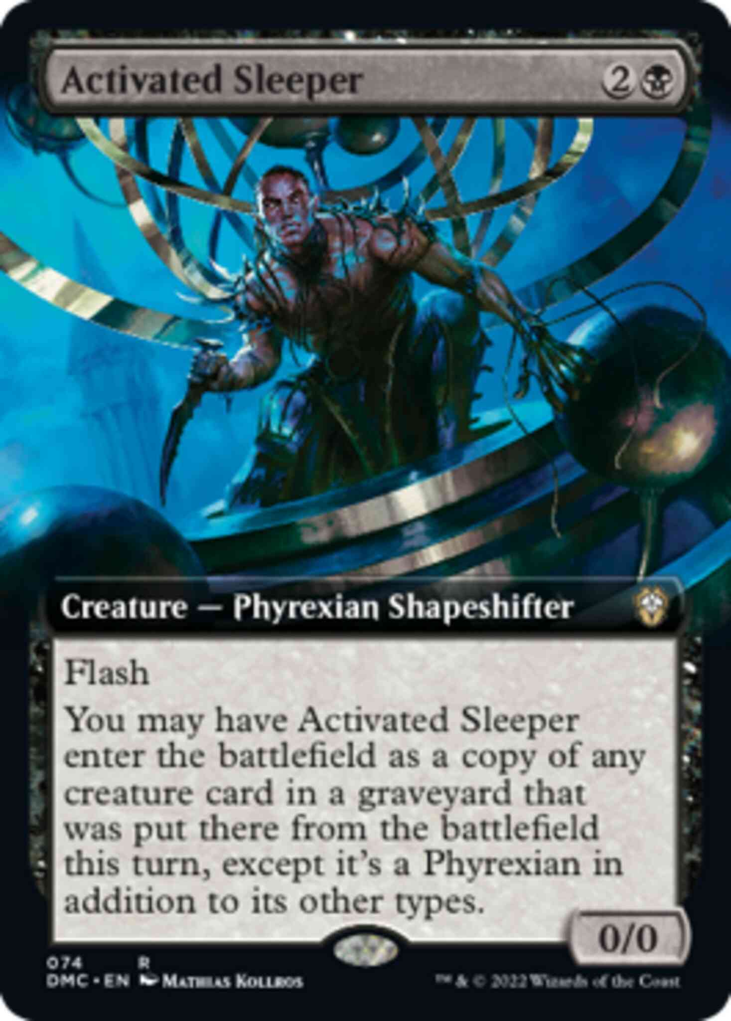 Activated Sleeper [74] [Extended Art] [Dominaria United: Commander] [Non-Foil]