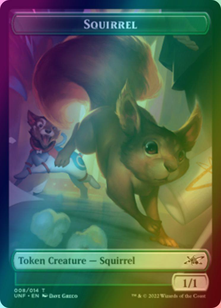 Balloon Token (07) // Squirrel Token (08) [Unfinity: Tokens] [Foil]
