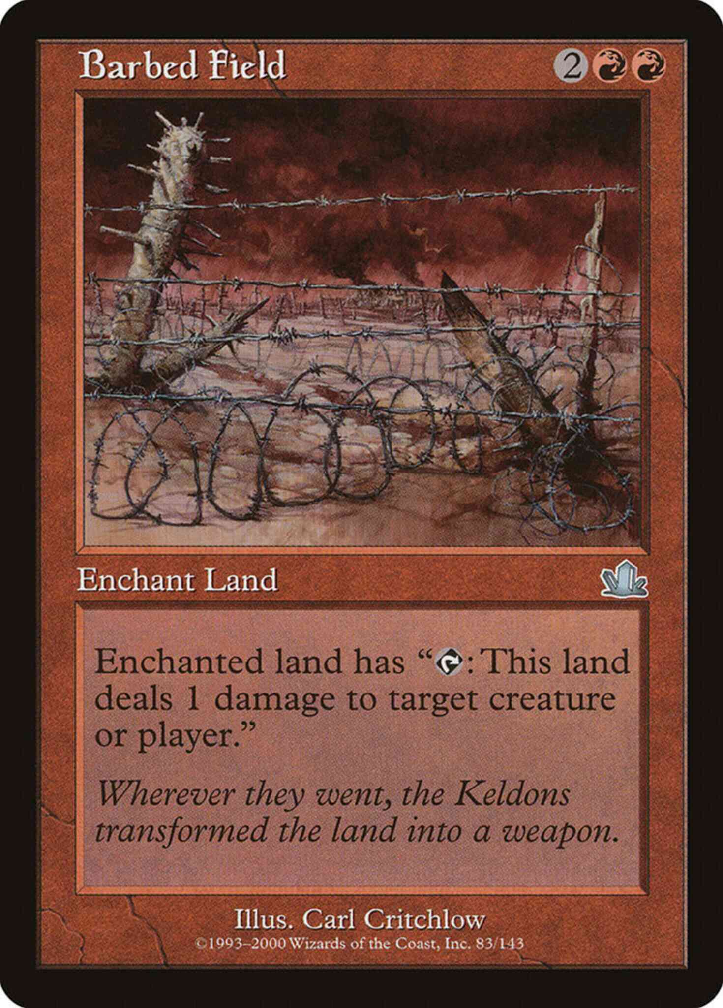 Barbed Field [83] [Prophecy] [Non-Foil]