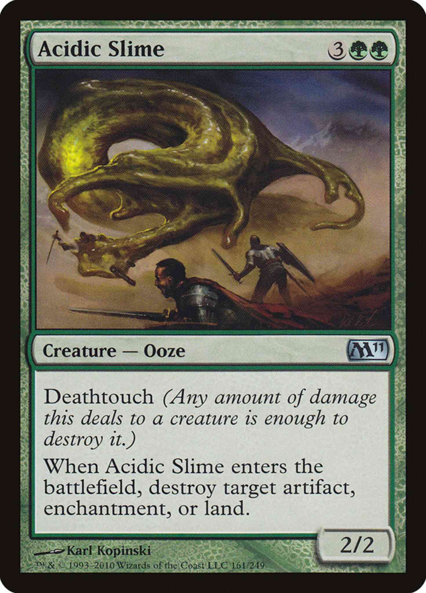 Acidic Slime [161] [Magic 2011] [Non-Foil]