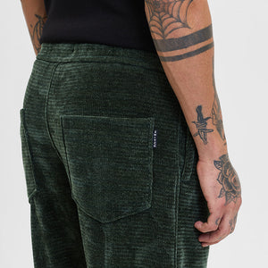 Olive Corduroy Relaxed Fit Trousers