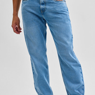 Blue Relaxed Fit Jeans