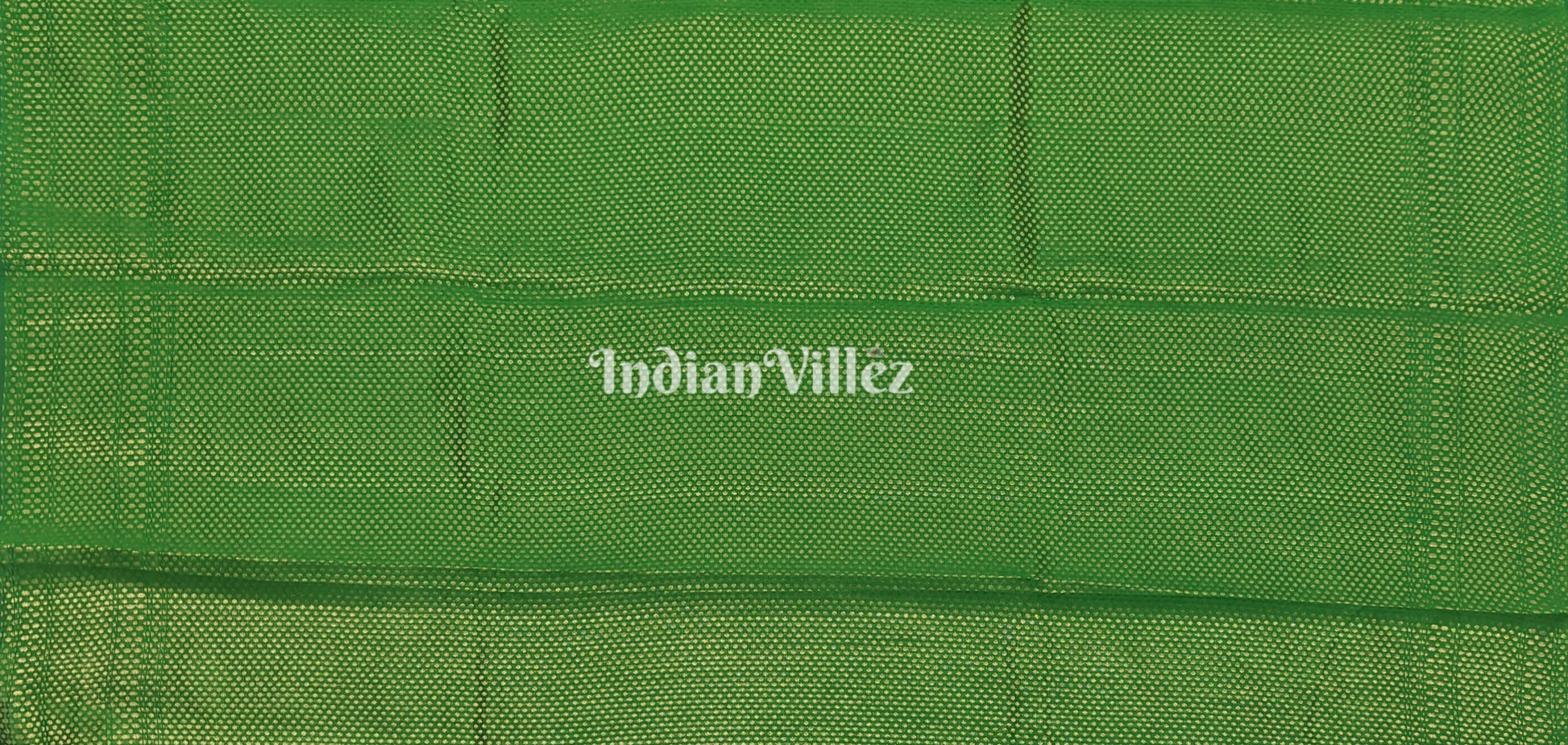 Army Green Zari Woven Banarasi Tissue Saree