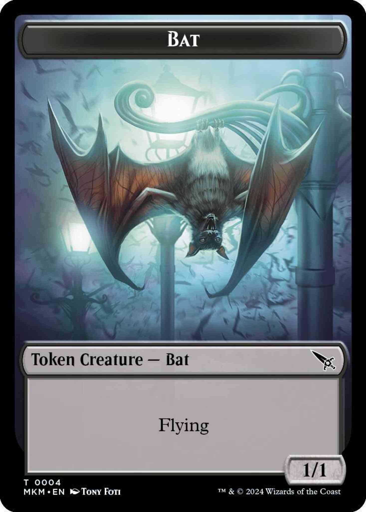 Bat Token [04] [Murders at Karlov Manor: Tokens] [Non-Foil]