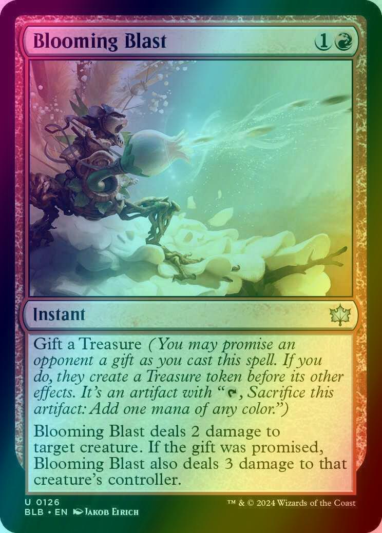 Blooming Blast [126] [Bloomburrow] [Foil]