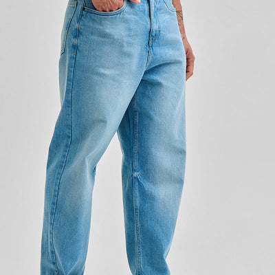 Light Blue Loose Fit Jeans