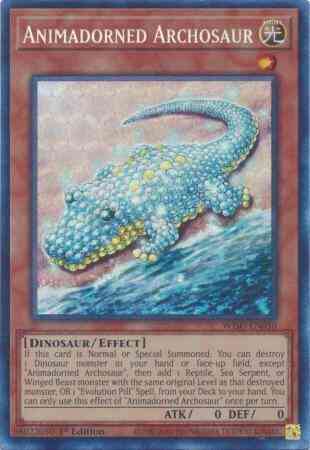 Animadorned Archosaur - WISU-EN050 - Collector's Rare - 1st Edition