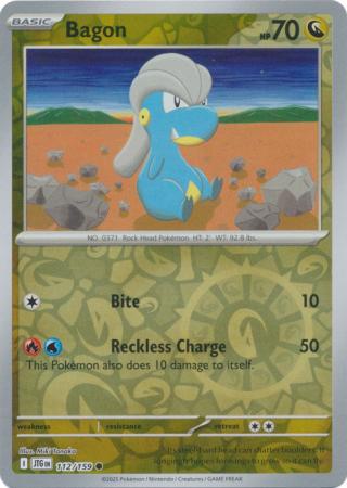 Bagon - 112/159 - Common [sv09-112] [Reverse Holo]