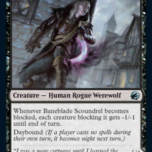 Baneblade Scoundrel // Baneclaw Marauder [85] [Innistrad: Midnight Hunt] [Non-Foil]