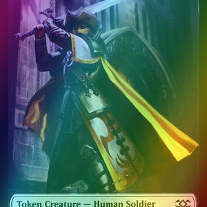 Angel Token (03) // Human Soldier Token (05) [Double Masters Tokens] [Foil]