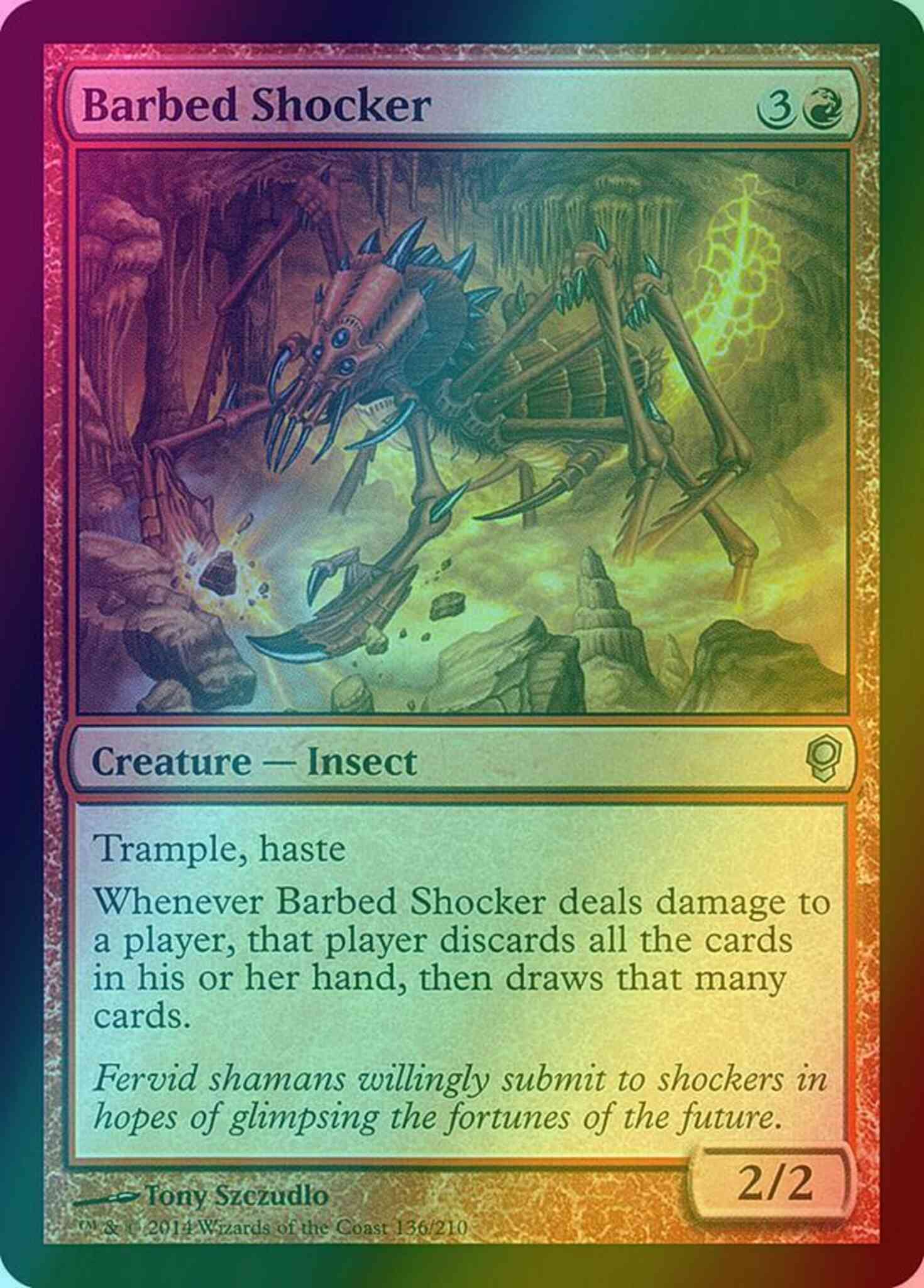 Barbed Shocker [136] [Conspiracy] [Foil]