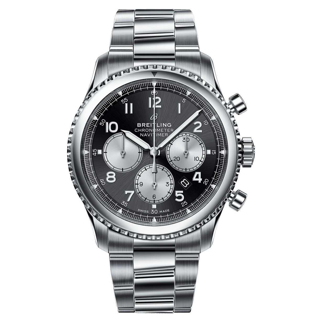 Breitling Navitimer B01 Grey Dial Men 43mm