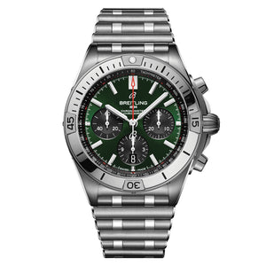 Breitling Chronomat B01 Green Dial Men 42mm
