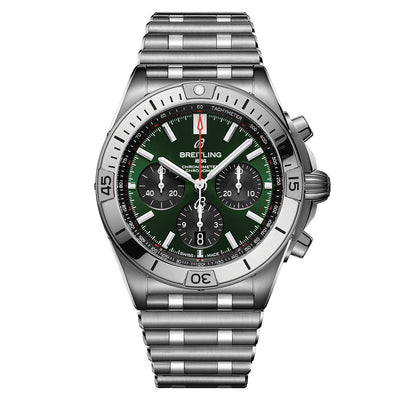 Breitling Chronomat B01 Green Dial Men 42mm