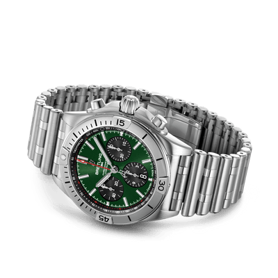 Breitling Chronomat B01 Green Dial Men 42mm