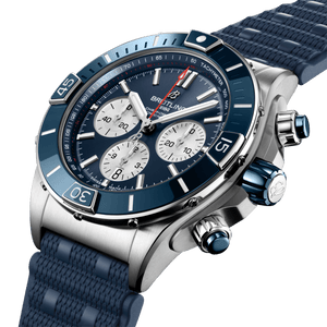 Breitling Super Chronomat B01 Blue Dial Men 44mm