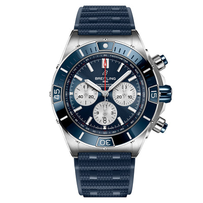 Breitling Super Chronomat B01 Blue Dial Men 44mm