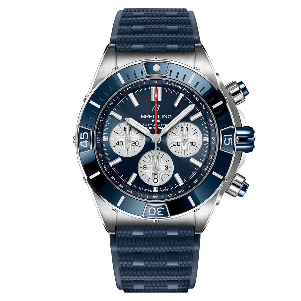 Breitling Super Chronomat B01 Blue Dial Men 44mm