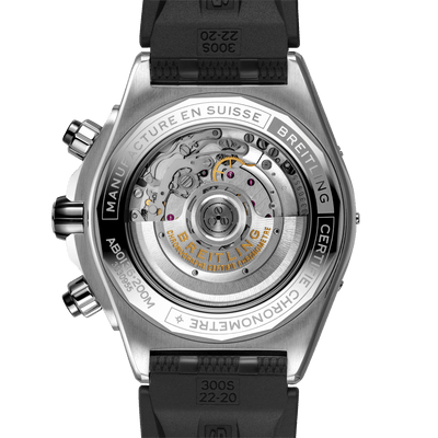 Breitling Super Chronomat B01 Dual Time Black Dial Men 44mm