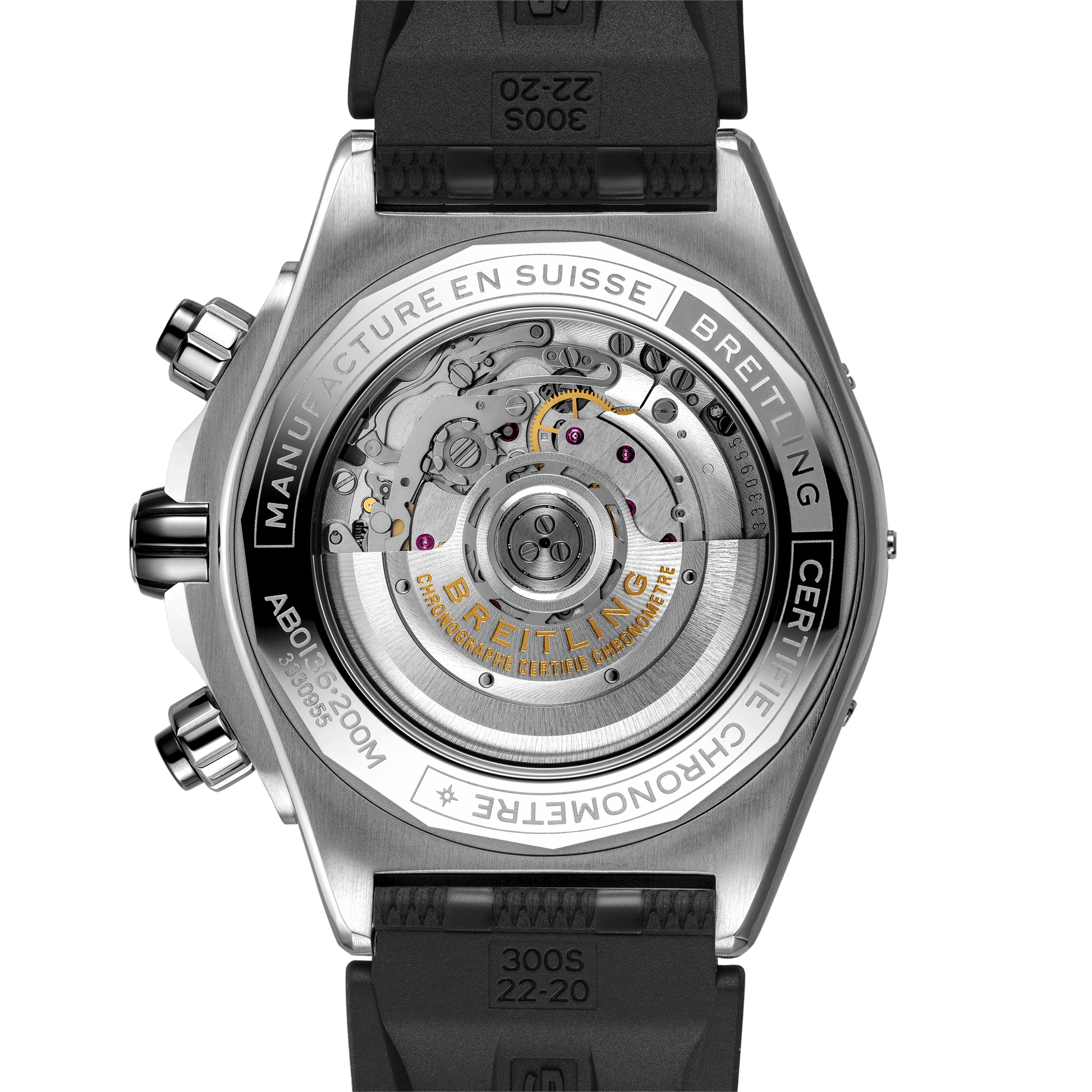 Breitling Super Chronomat B01 Black Dial Men 44mm