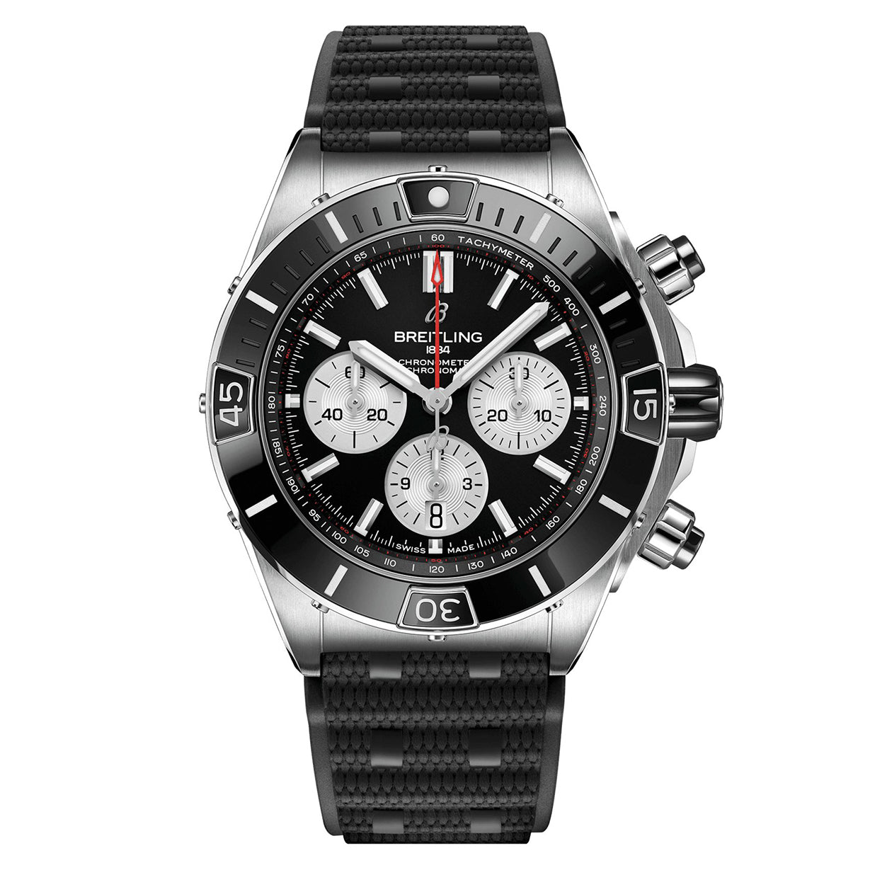 Breitling Super Chronomat B01 Black Dial Men 44mm