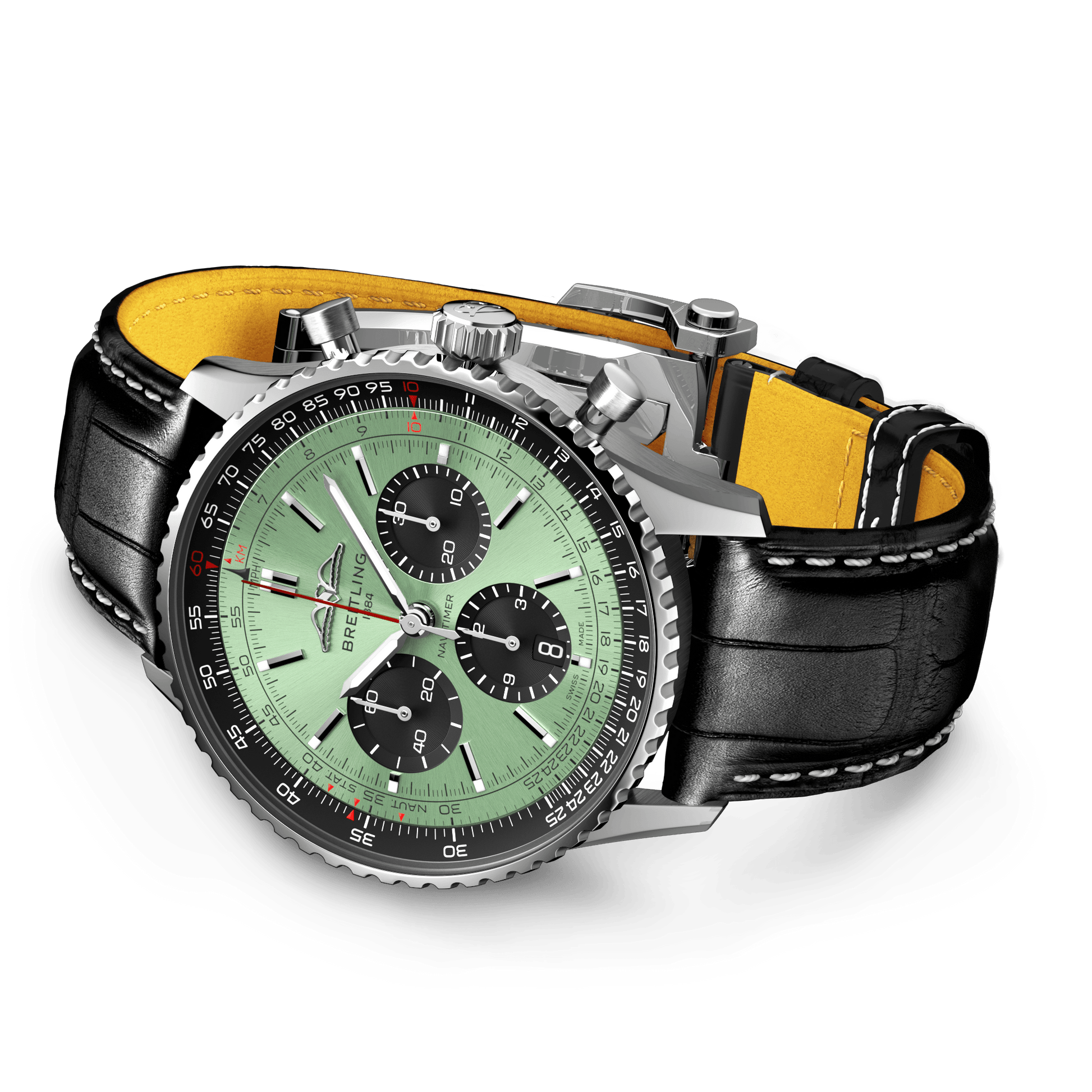 Breitling Navitimer B01 Green Dial Men 43mm
