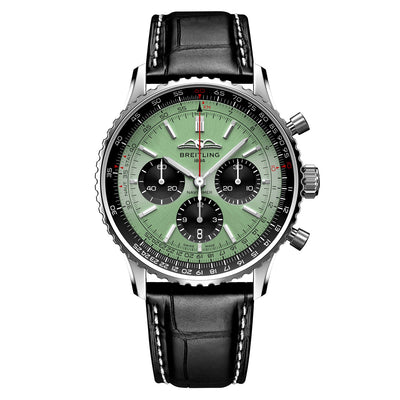 Breitling Navitimer B01 Green Dial Men 43mm