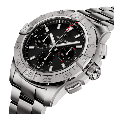 Breitling Avenger B01 Chronograph Black Dial Men 44mm