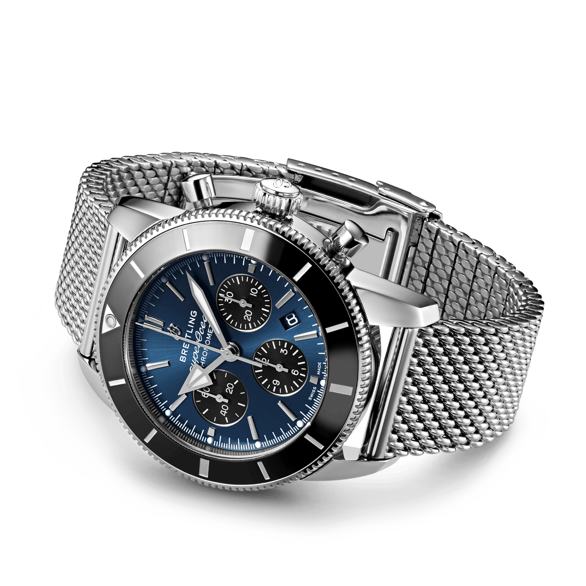 Breitling Superocean Heritage B01 Blue Dial Men 44mm
