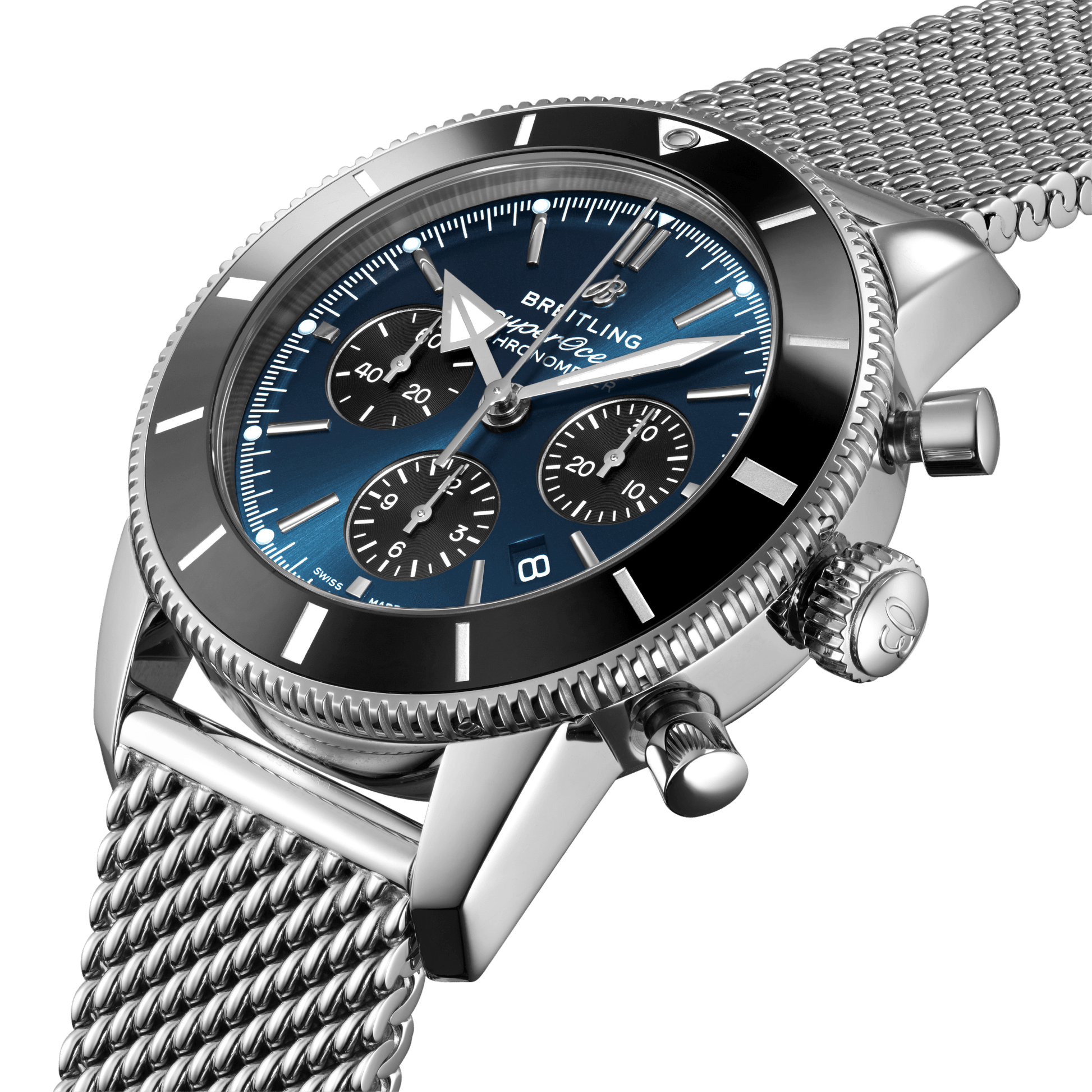 Breitling Superocean Heritage B01 Blue Dial Men 44mm
