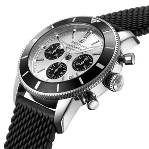Breitling Superocean Heritage B01 Silver Dial Men 44mm