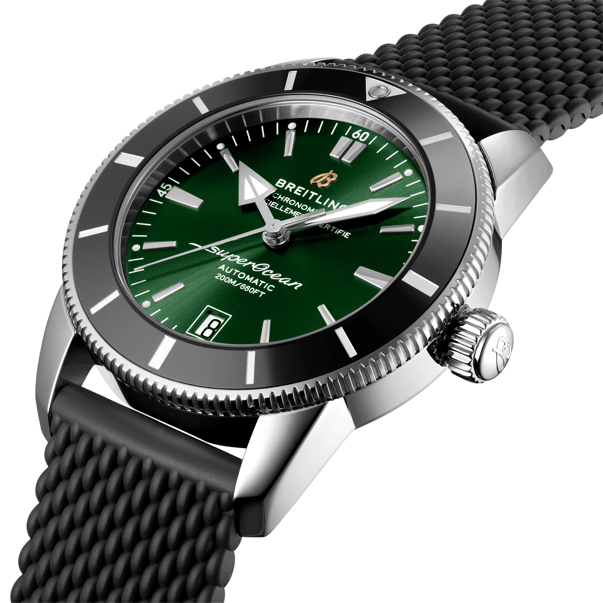 Breitling Superocean Heritage B20 Green Dial Men 42mm