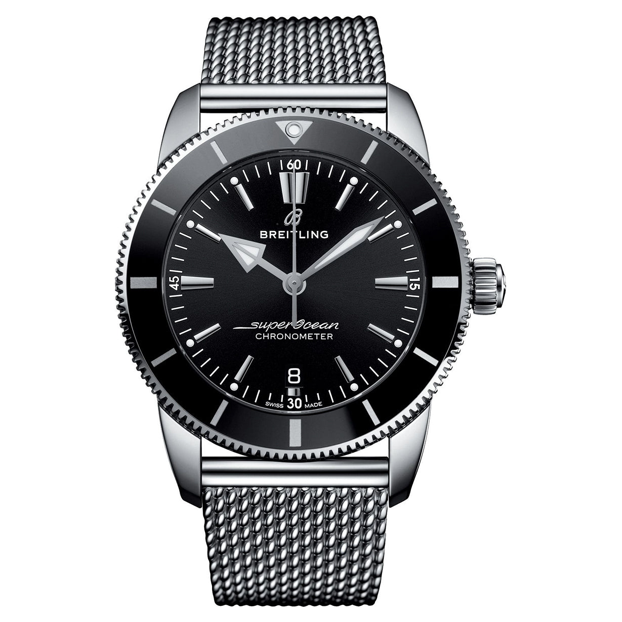 Breitling Superocean Heritage B20 Black Dial Men 44mm