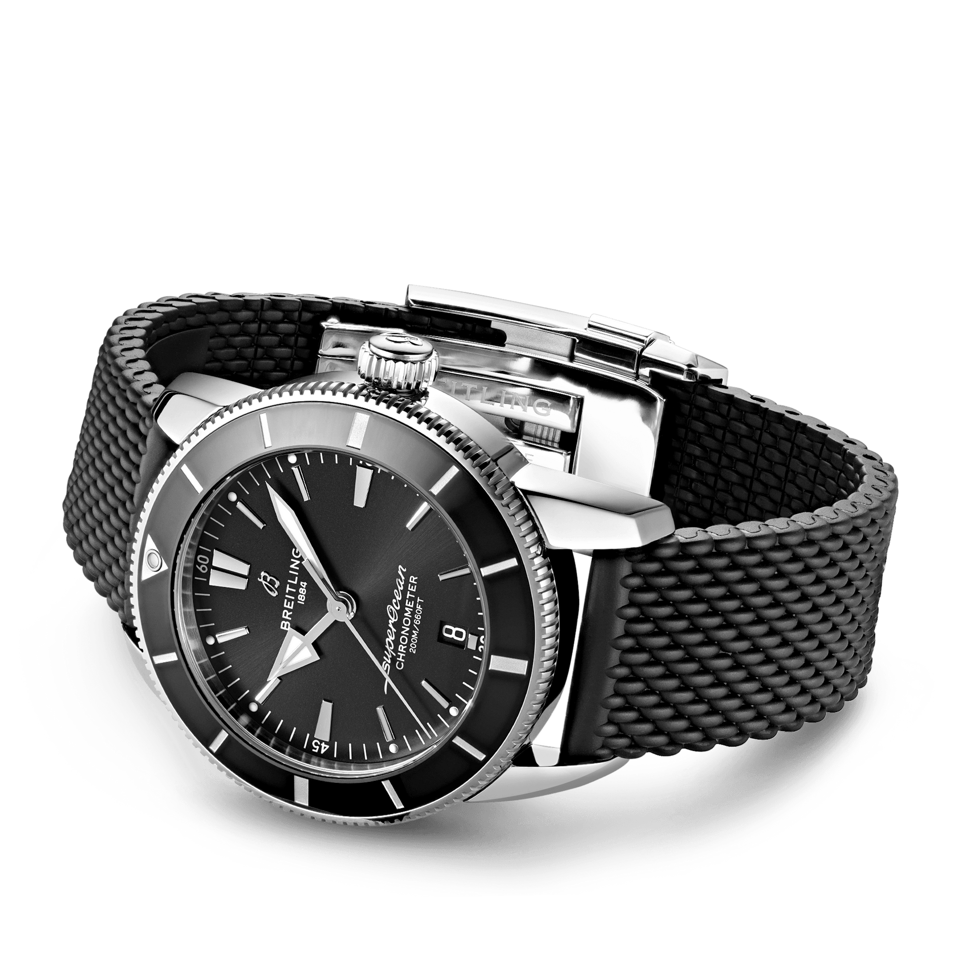 Breitling Superocean Heritage B20 Black Dial Men 44mm