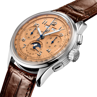 Breitling Premier B25 Datora Champagne Dial Men 42mm