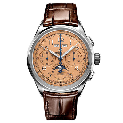 Breitling Premier B25 Datora Champagne Dial Men 42mm